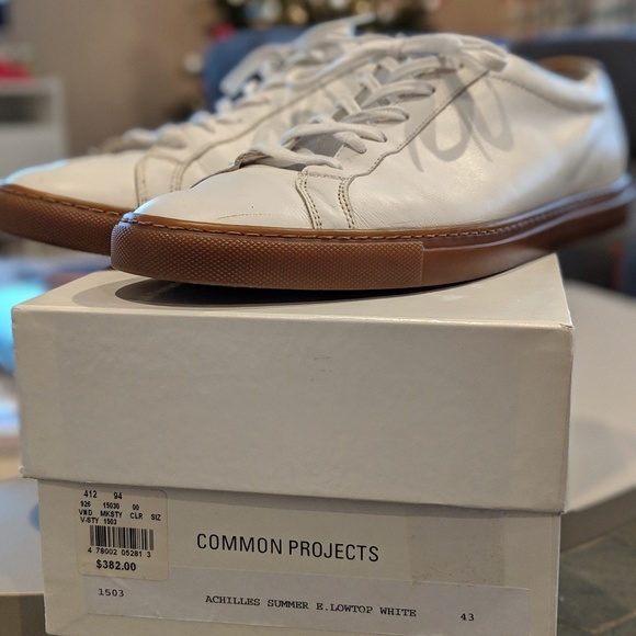 Common Projects Achilles Low Summer White/Gum 43 - Picture 3 of 7
